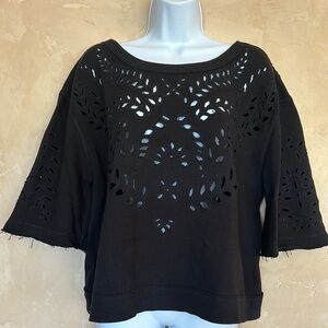 Free People Cut-Out Design Women's Top- M